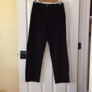 J.Jill black corduroy pant.